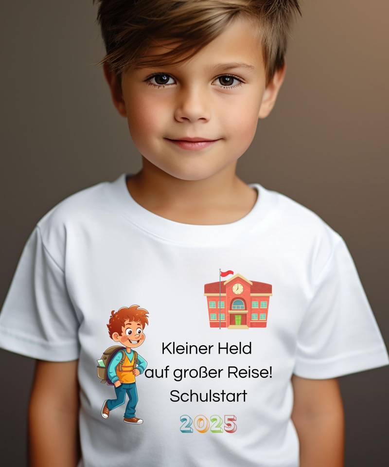 Erstklässler T-Shirt Personalisierte T-Shirt Für Kinder. Schulanfang 2025. Schulkind 2025 Shirt Mit Name. Geschenk Zur Einschulung von CreArtbyMelanie