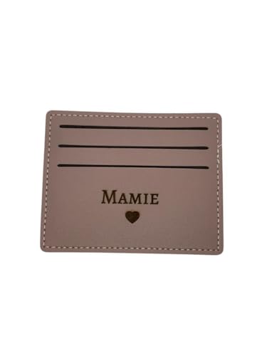 Kartenhalter für Damen, aus Kunstleder, Aufschrift Oma, 3 Kartenfächer, 1 Geldscheinfach, 10 x 8 cm, Geschenkidee für Damen, Großmutter, Mamy, Opa, Opa, Geschenk zum Geburtstag, Party, Weihnachten, Kartenhalter für Damen, aus Kunstleder, Aufschrift Oma, 3 Kartenfächer, 1 Geldscheinfach, 10 x 8 cm, Geschenkidee für Damen, Großmutter, Mamy, Opa, Opa, Geschenk zum Geburtstag, Party, Weihnachten, von Créa03