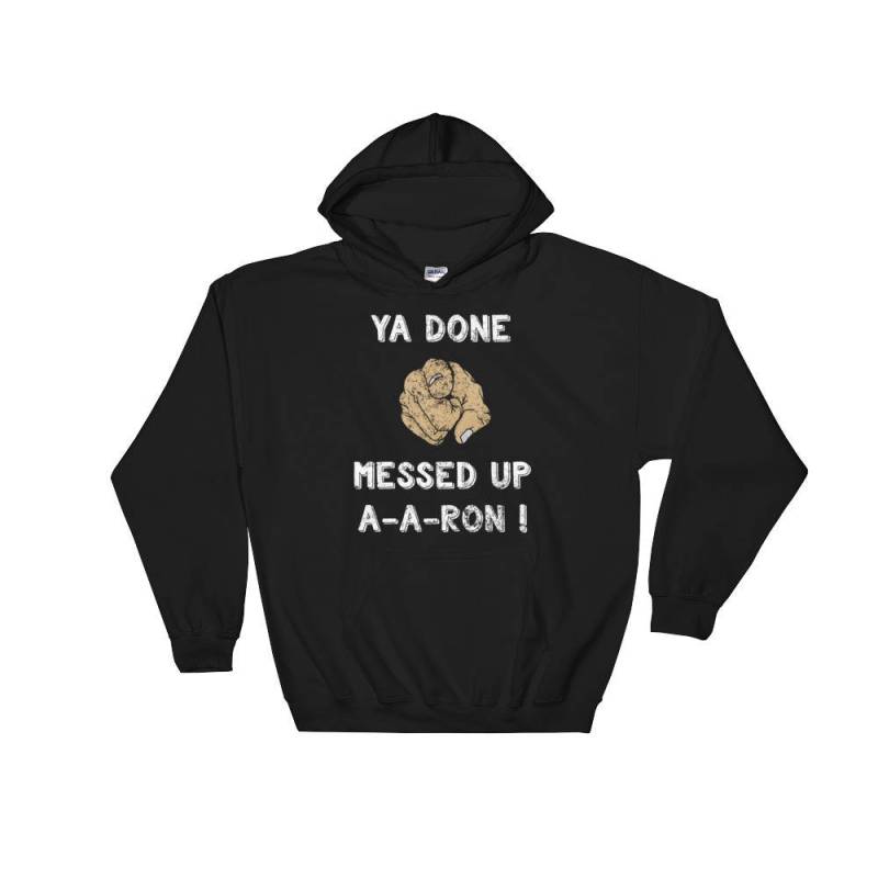 Ya Getan Durcheinander A-A-Ron Hoodie Lustige Lehrer Weihnachten Kapuzenpulli Aaron Sweatshirt Mit Kapuze von CreaTeeVityCO