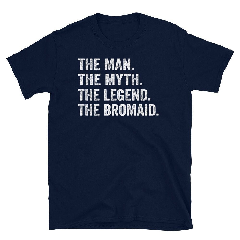 The Man Myth Legend Bromaid T-Shirt, Brautmann Geschenk Hochzeit Hochzeitsshirt, Mann Der Ehre Vorschlag von CreaTeeveCustom