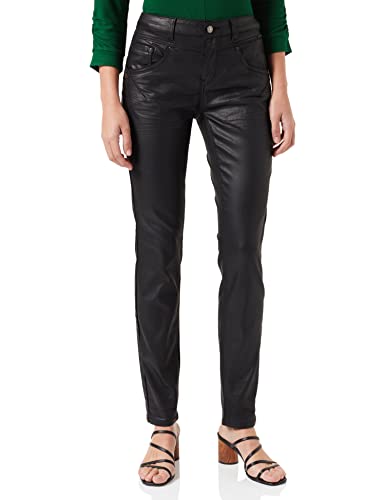 Cream Damen Annelene Pants Shape Fit Slim Jeans, Schwarz (Pitch Black 61907), 32 (Herstellergröße: 27) von Cream