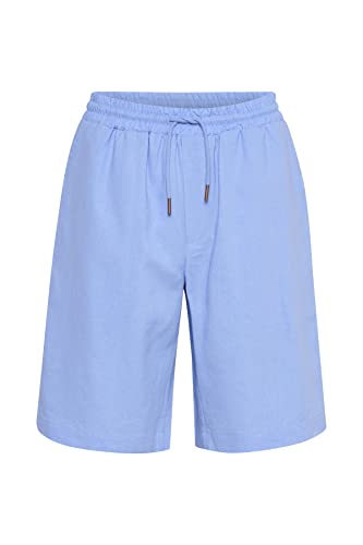 Cream Damen Below Kneetie Waist Casual Shorts, Vista Blue, 38W von Cream