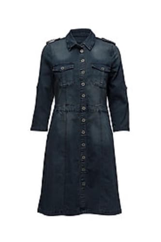 Cream Damen Uniform Dress Freizeitkleid, blau, 36 von Cream