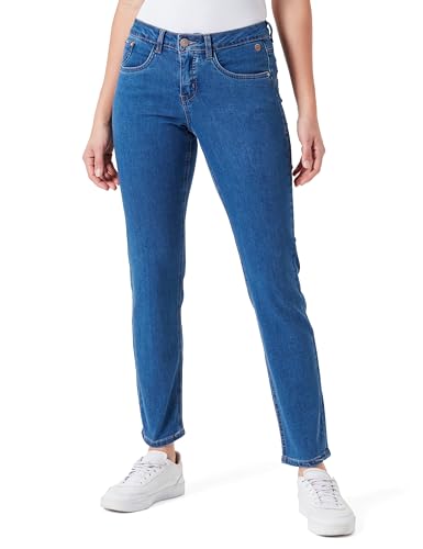 Cream Damen Women's Jeans Skinny Fit Midrise Waist Regular Waistband 5 Pockets Jeans, Indigo Blue Denim, von Cream