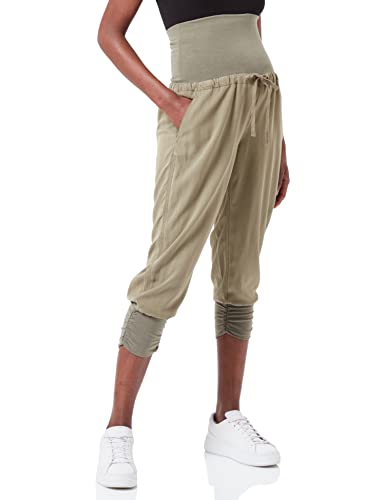 Cream Damen Women's Jogger Pants 6/8 Cuffed Legs Elastic Loose Sweatpants, Mermaid, 42 von Cream