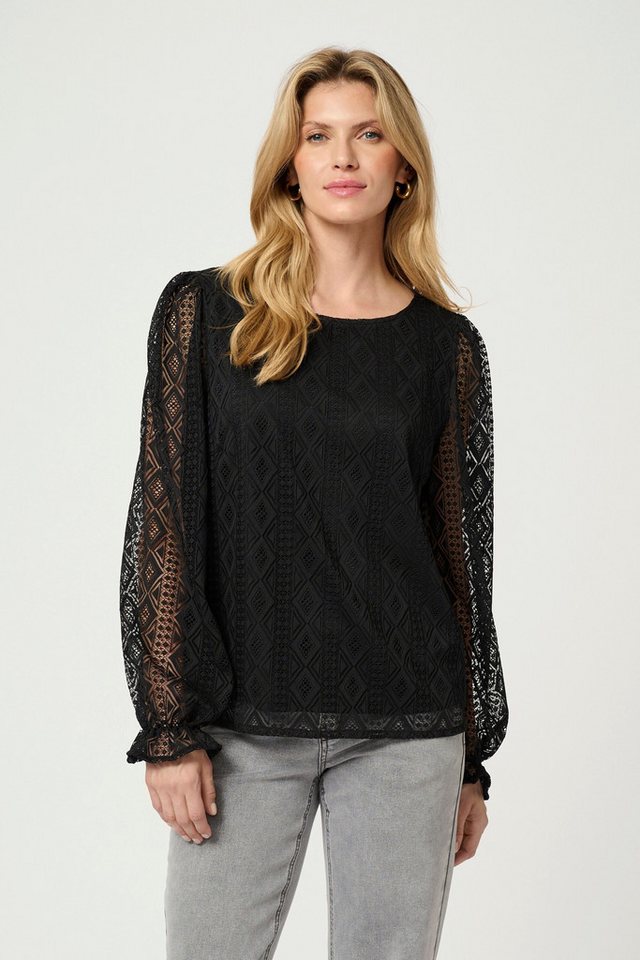 Cream Langarmbluse CR Valerie (1-tlg) Spitze von Cream