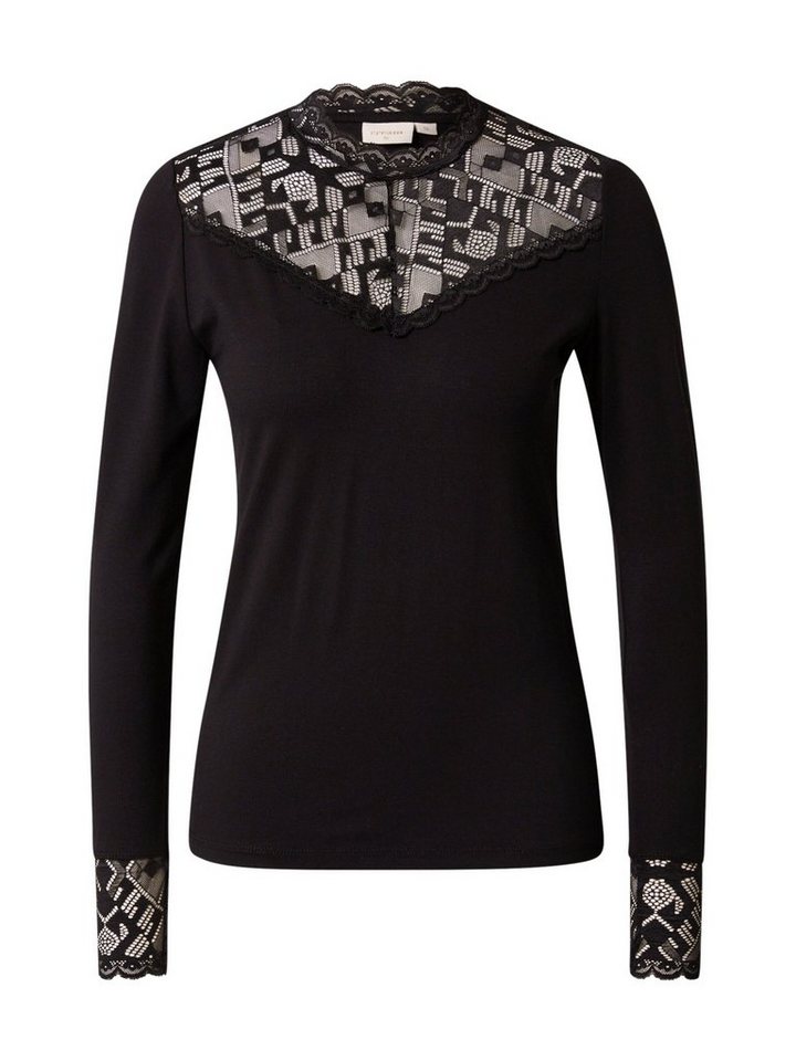 Cream Langarmbluse Trulla (1-tlg) Spitze von Cream