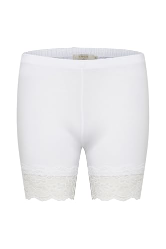 Cream Damen Matilda Biker Shorts Cargos, Optical White, XS von Cream