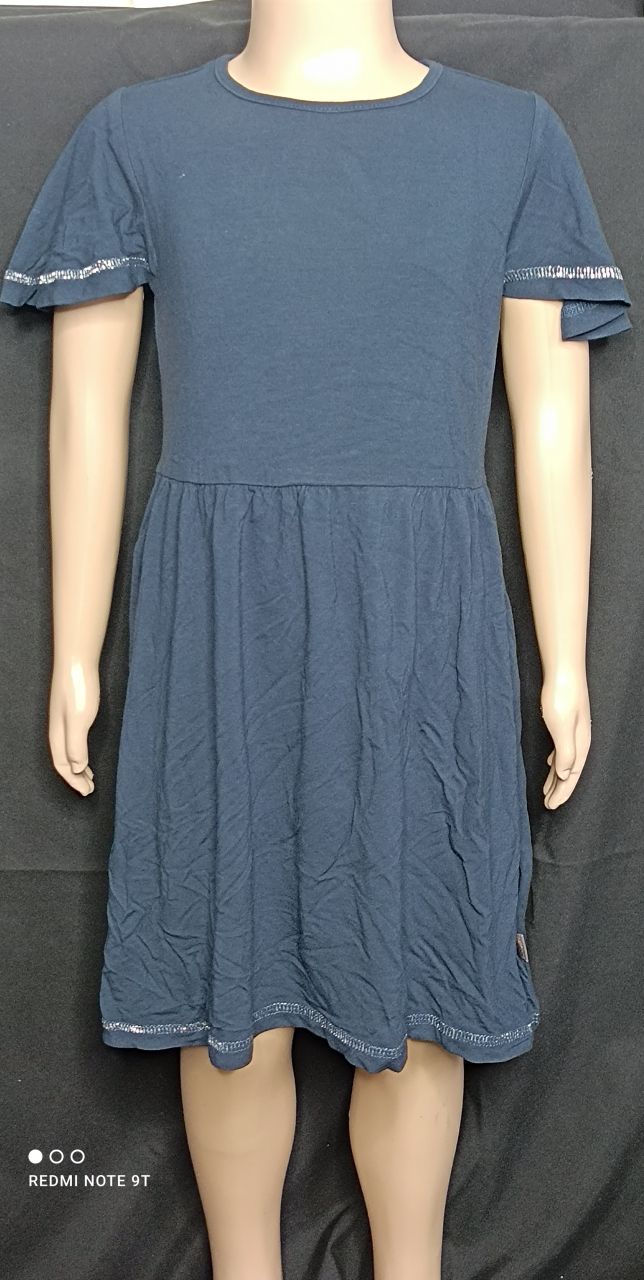 Creamie Kleid navy leicht und weich Sommer Mädchen von Creamie