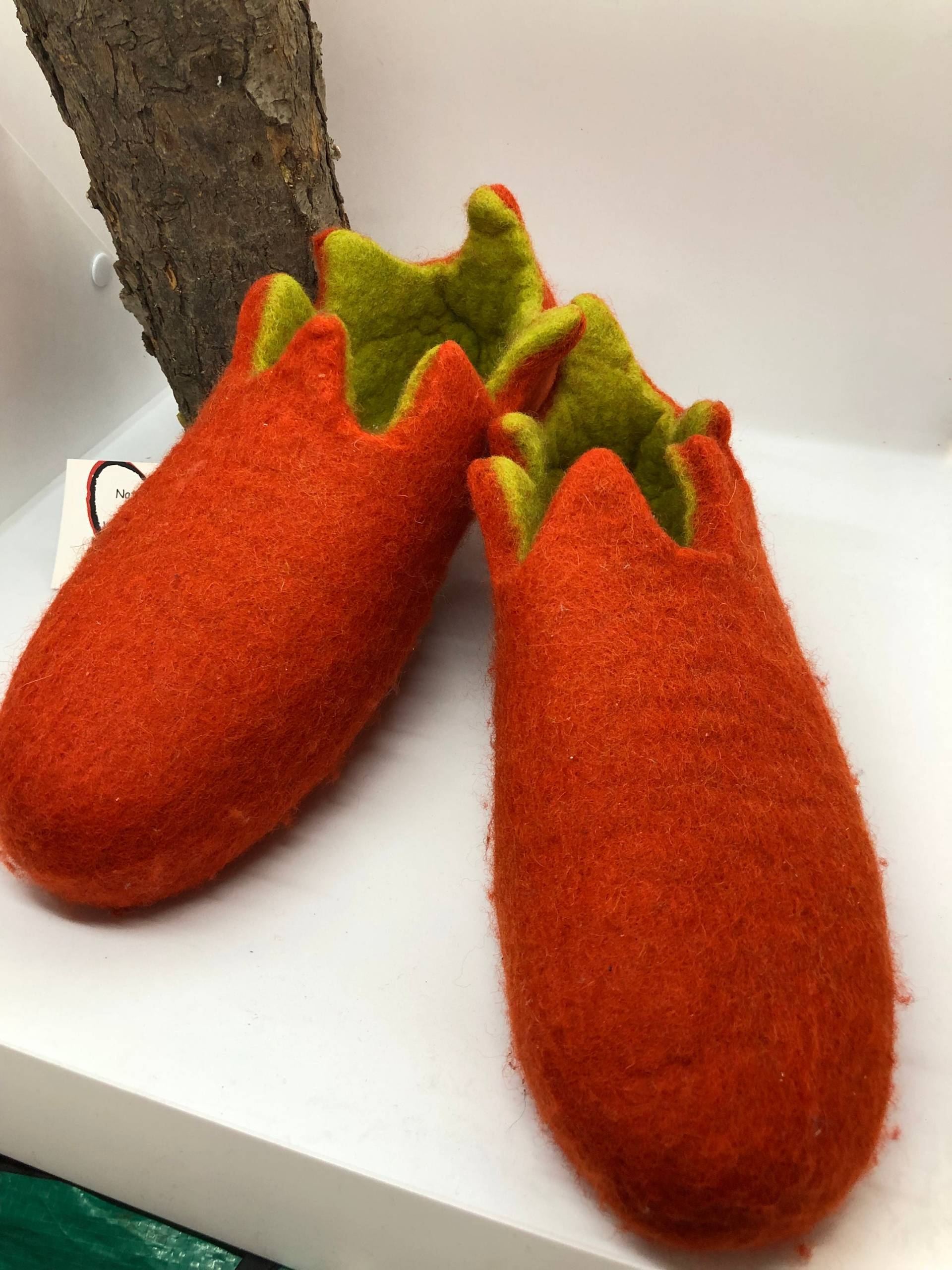 Filzhausschuhe, Filzpantoffeln Robust Und Langlebig von CreamitHerzDesign