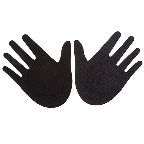 Creamlin 10Pairs Punk Sexy Hand Klebe Nippel Abdeckung Einweg-Pasteten (Schwarz) von Creamlin