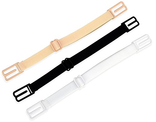 Creamlin BH Strap Clips Halter Damen Beige, Schwarz, Weiß von Creamlin