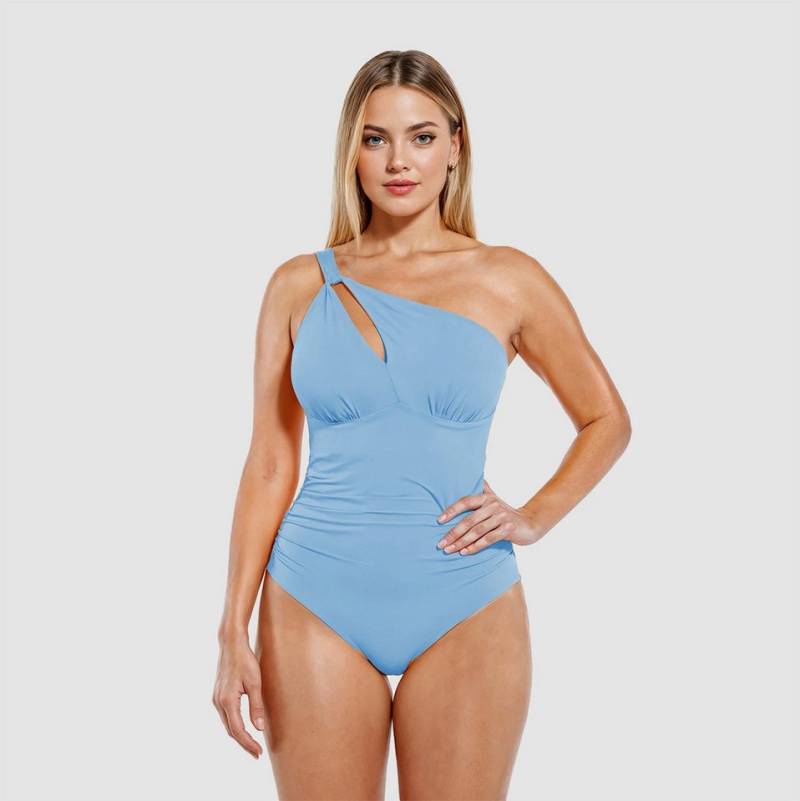 Creamy Fabrics Badeanzug Cut out Shaping - Badeanzug-Sky Blue-L von Creamy Fabrics