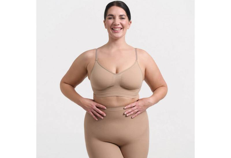 Creamy Fabrics Soft-BH Comfort Bralette-Beige-3XL (1-tlg) Creamy Fabrics Soft-BH Comfort Bralette-Beige-3XL (1-tlg) von Creamy Fabrics