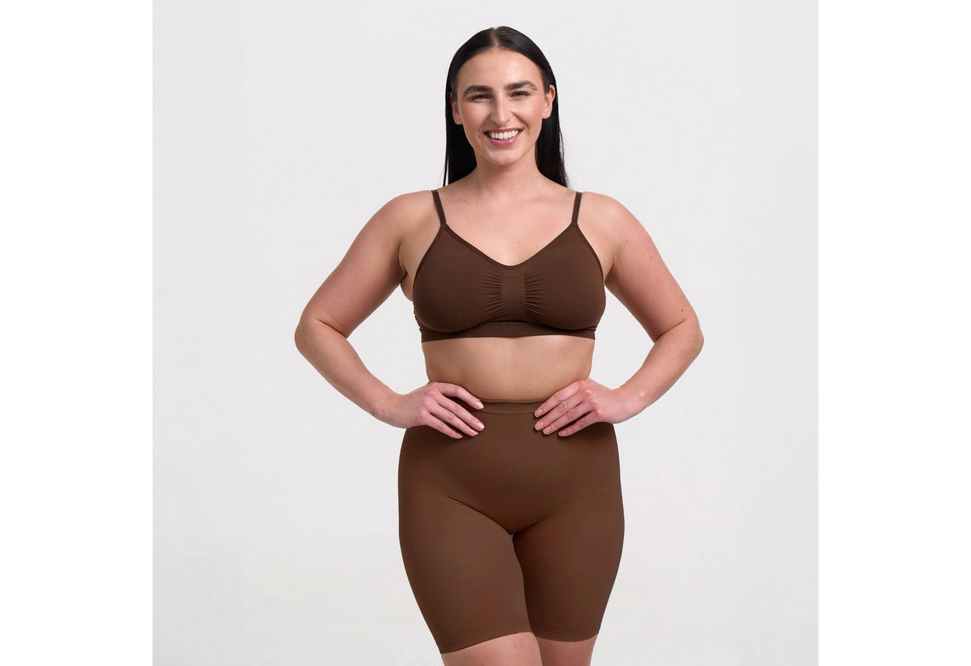 Creamy Fabrics Soft-BH Comfort Bralette-Braun-3XL (1-tlg) Creamy Fabrics Soft-BH Comfort Bralette-Braun-3XL (1-tlg) von Creamy Fabrics