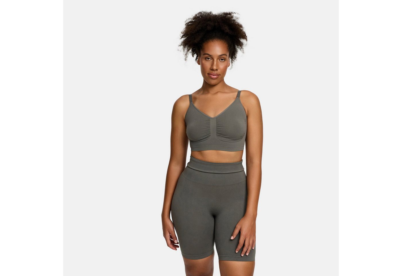 Creamy Fabrics Soft-BH Comfort Bralette-Graphit-XS (1-tlg) von Creamy Fabrics