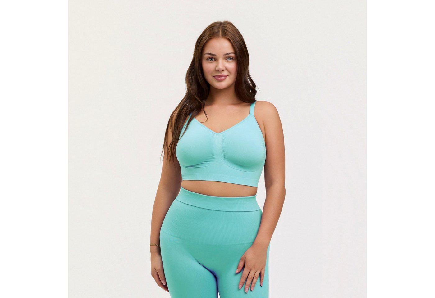 Creamy Fabrics Bügelloser BH Comfort Bralette-Mint-XS Creamy Fabrics Bügelloser BH Comfort Bralette-Mint-XS von Creamy Fabrics