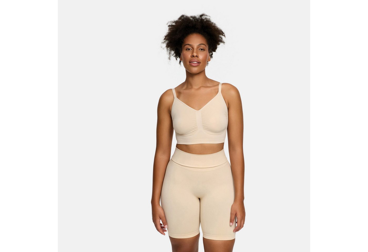 Creamy Fabrics Bügelloser BH Comfort Bralette-Sand-XS Creamy Fabrics Bügelloser BH Comfort Bralette-Sand-XS von Creamy Fabrics