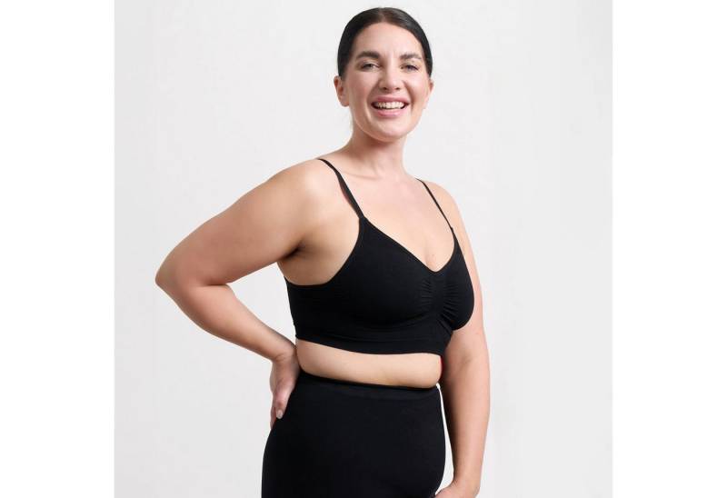 Creamy Fabrics Soft-BH Comfort Bralette-Schwarz-L (1-tlg) von Creamy Fabrics