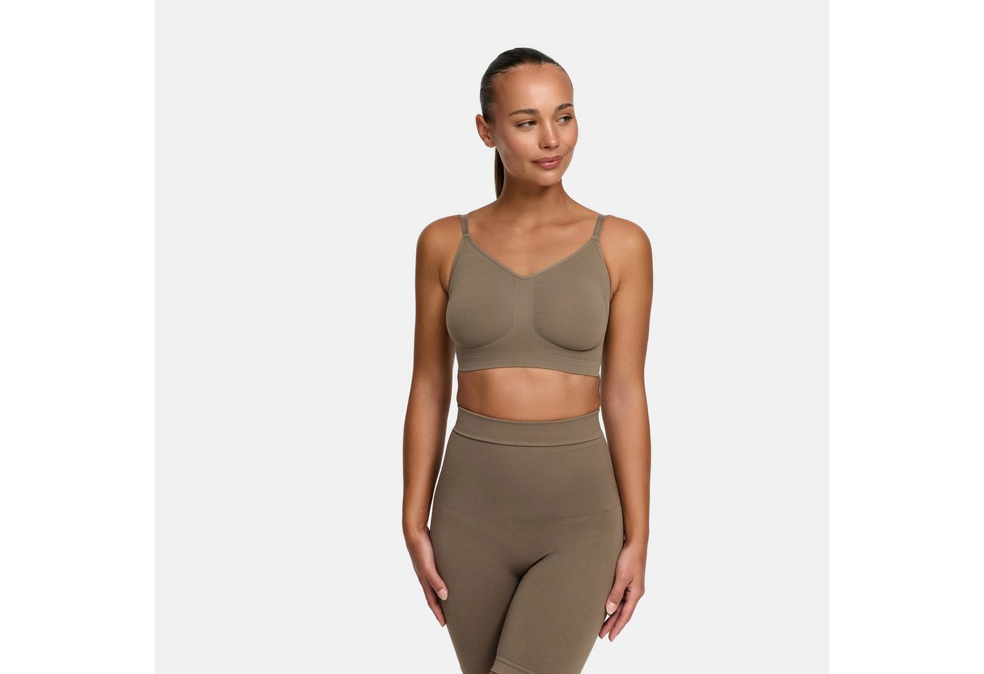 Creamy Fabrics Bügelloser BH Comfort Bralette-Taupe-M Creamy Fabrics Bügelloser BH Comfort Bralette-Taupe-M von Creamy Fabrics