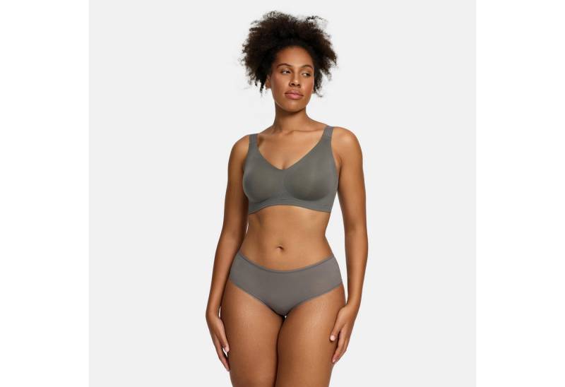 Creamy Fabrics Bügelloser BH Comfort Minimizer BH-Graphit-L (1-tlg) von Creamy Fabrics