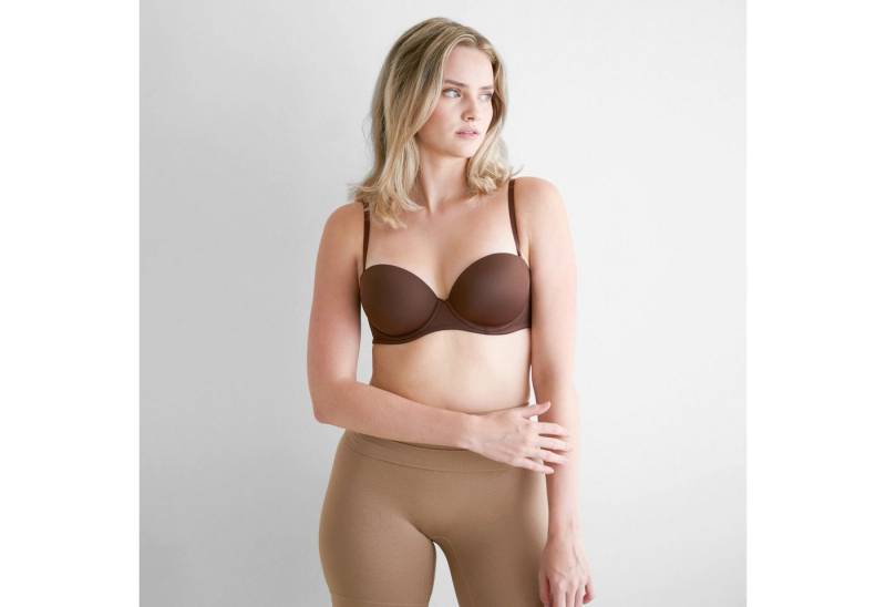 Creamy Fabrics Soft-BH Ultra Push-Up BH-Braun-75C (1-tlg) von Creamy Fabrics