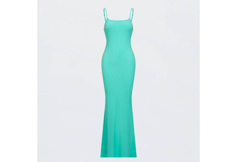 Creamy Fabrics Jerseykleid Ribbed Cami Maxikleid-Mint-M (1-tlg) Creamy Fabrics Jerseykleid Ribbed Cami Maxikleid-Mint-M (1-tlg) von Creamy Fabrics