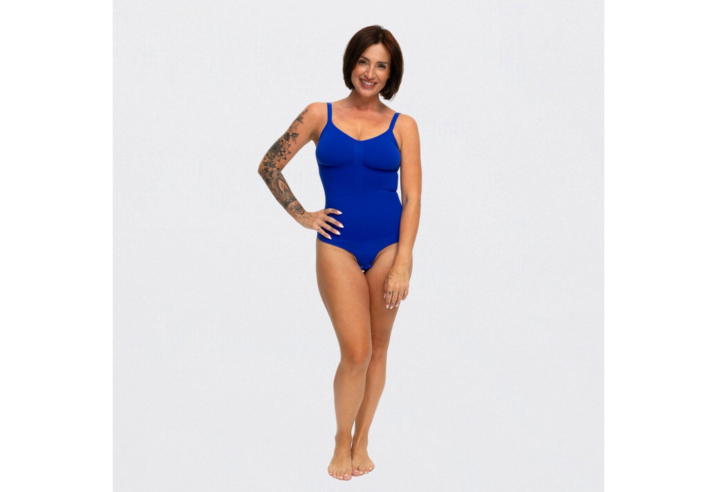 Creamy Fabrics Miederbody Bodysuit Sculpting Shapewear mit Slip-Web Surf Blue-M Creamy Fabrics Miederbody Bodysuit Sculpting Shapewear mit Slip-Web Surf Blue-M von Creamy Fabrics