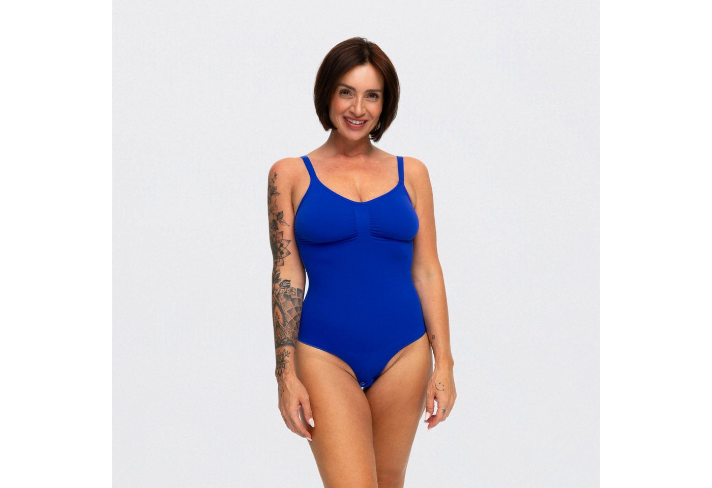 Creamy Fabrics Miederbody Bodysuit Sculpting Shapewear mit String-Web Surf Blue-5XL (1-tlg) Figurformend Creamy Fabrics Miederbody Bodysuit Sculpting Shapewear mit String-Web Surf Blue-5XL (1-tlg) Figurformend von Creamy Fabrics