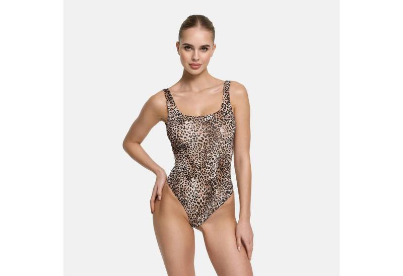 Creamy Fabrics Miederbody Low Back - Body-Leopard-S (1-tlg) Figurformend von Creamy Fabrics