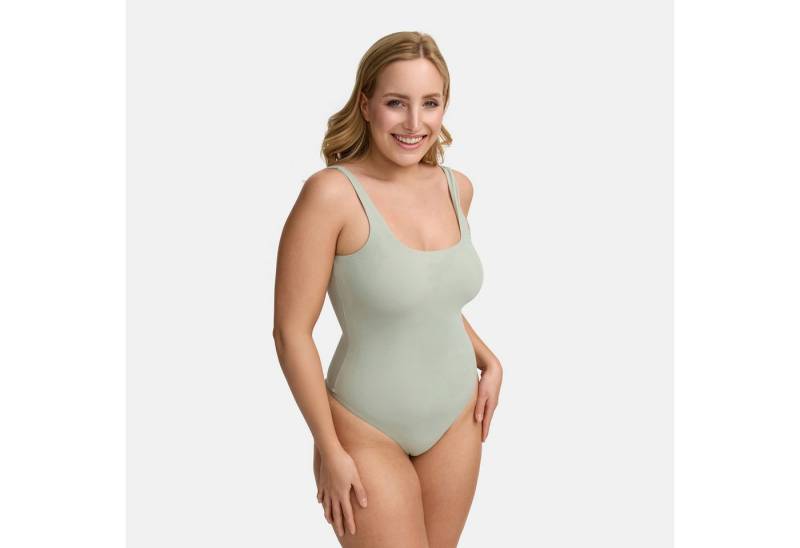 Creamy Fabrics Miederbody Low Back - Body-Sage Green-S (1-tlg) Figurformend Creamy Fabrics Miederbody Low Back - Body-Sage Green-S (1-tlg) Figurformend von Creamy Fabrics