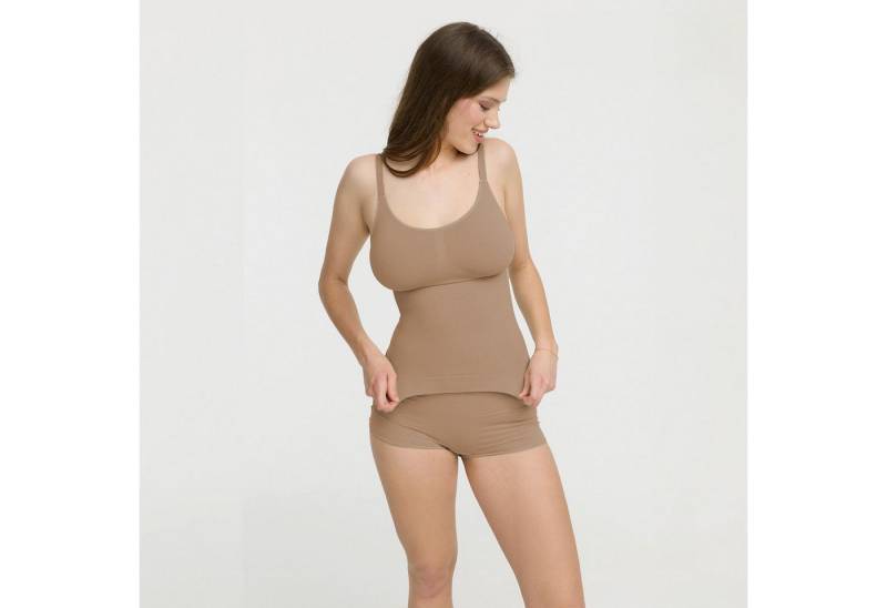 Creamy Fabrics Miederbody Shaping Cami-Beige-XS (1-tlg) von Creamy Fabrics