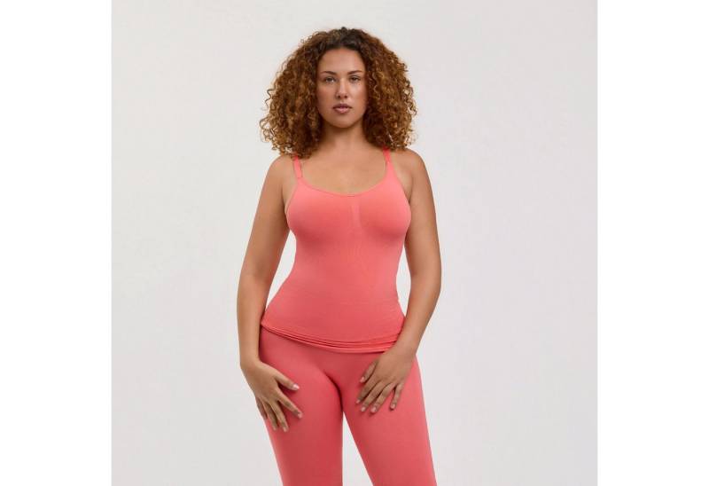 Creamy Fabrics Miederbody Shaping Unterhemd-Coral-4XL (1-tlg) von Creamy Fabrics
