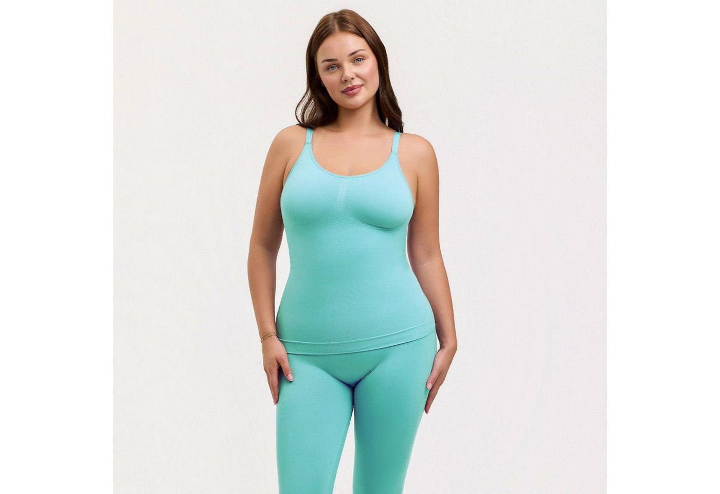 Creamy Fabrics Miederbody Shaping Unterhemd-Mint-XL Creamy Fabrics Miederbody Shaping Unterhemd-Mint-XL von Creamy Fabrics
