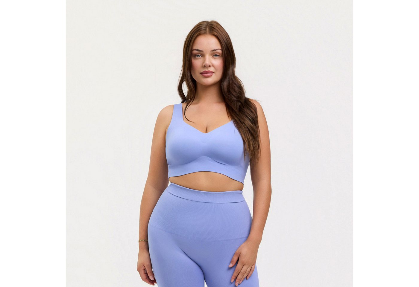 Creamy Fabrics Soft-BH Comfort Minimizer Back Support BH-Soft Violet-XL (1-tlg) von Creamy Fabrics