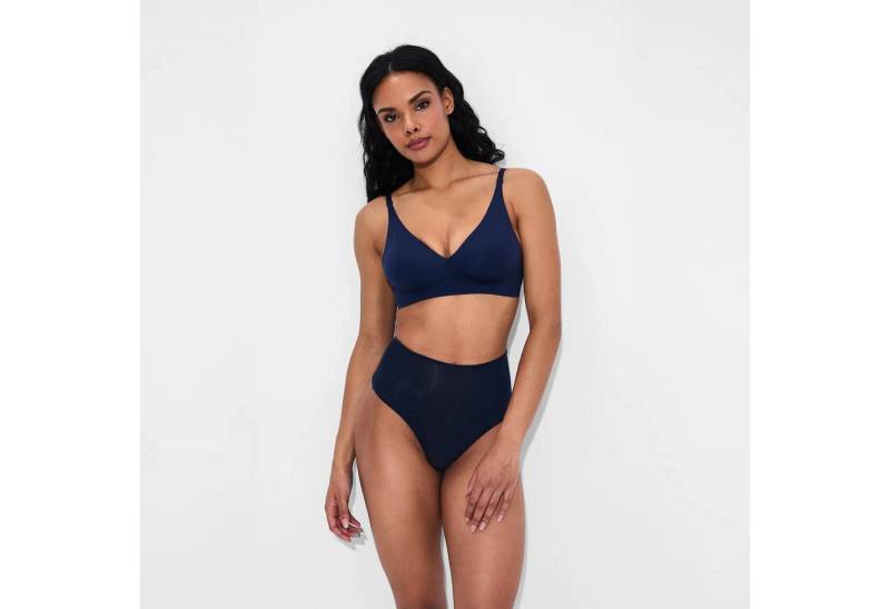 Creamy Fabrics Soft-BH Comfort Push-Up BH (2)-Navy Blue-2XL (1-tlg) von Creamy Fabrics
