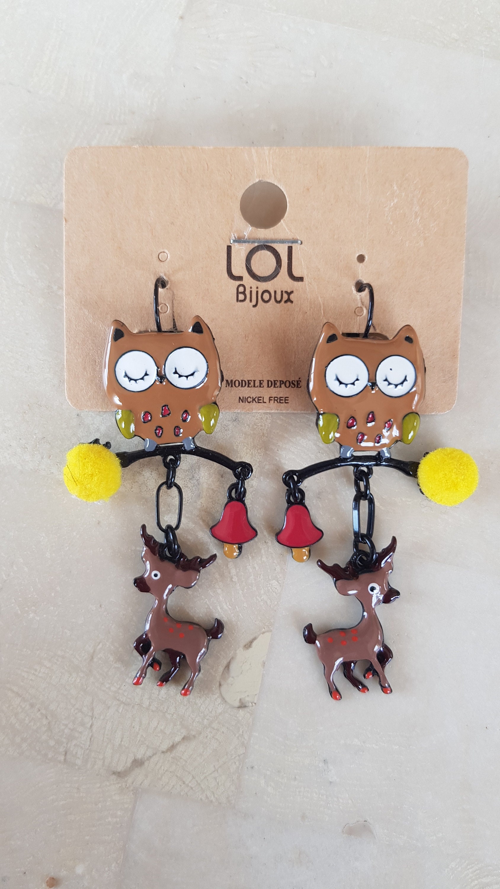 Lol Ohrringe Eule/Eulenschmuck Lol Ohrringe Eule/Eulenschmuck von CreasFimoCindy
