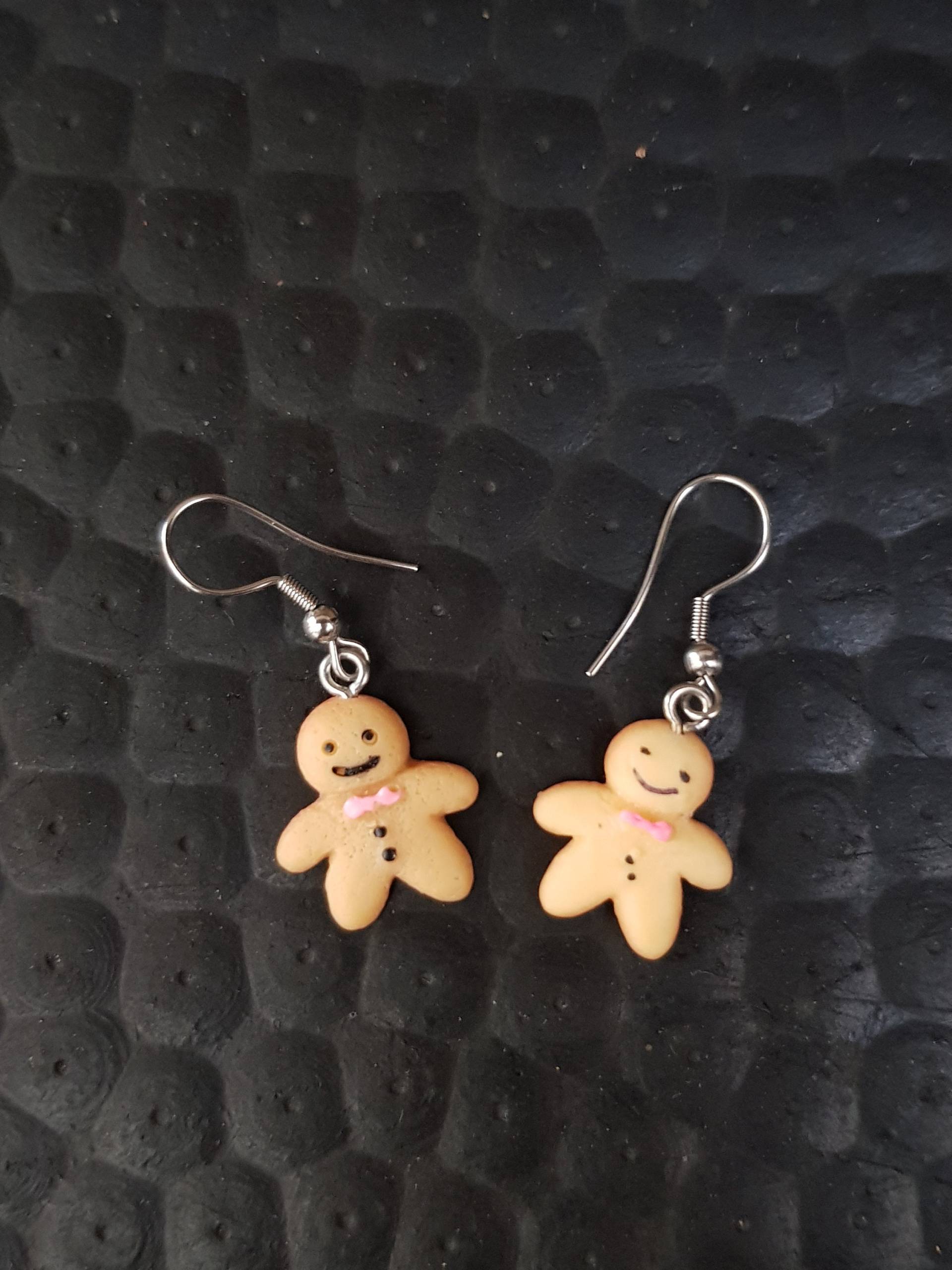 Ohrringe Kleine Weihnachts-Plätzchen Ohrringe Kleine Weihnachts-Plätzchen von CreasFimoCindy