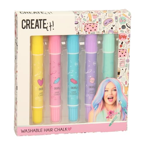 Create It! Haarkrijt Pennen, 5st von Create It!