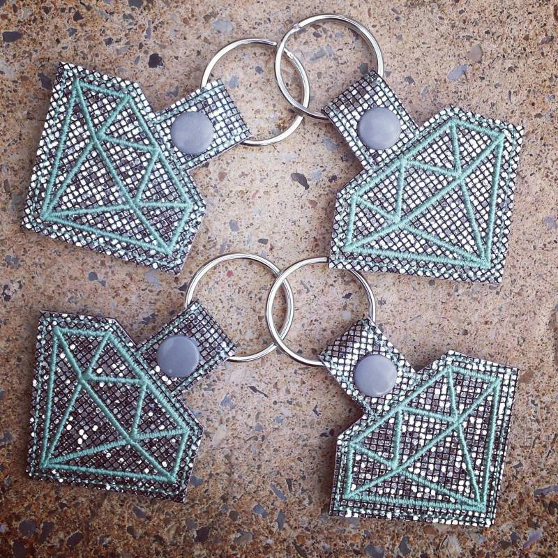 Glitzernde Diamant Schlüsselanhänger, Schlüsselanhänger Geschenke, Sport Glitzernde Diamant Schlüsselanhänger, Schlüsselanhänger Geschenke, Sport von Create2MotivateGifts