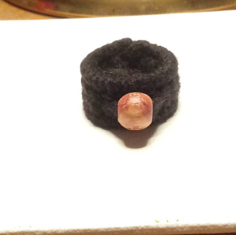 Einfarbig & Zweifarbig Mit Holzperlenring von CreatedInspirationCo