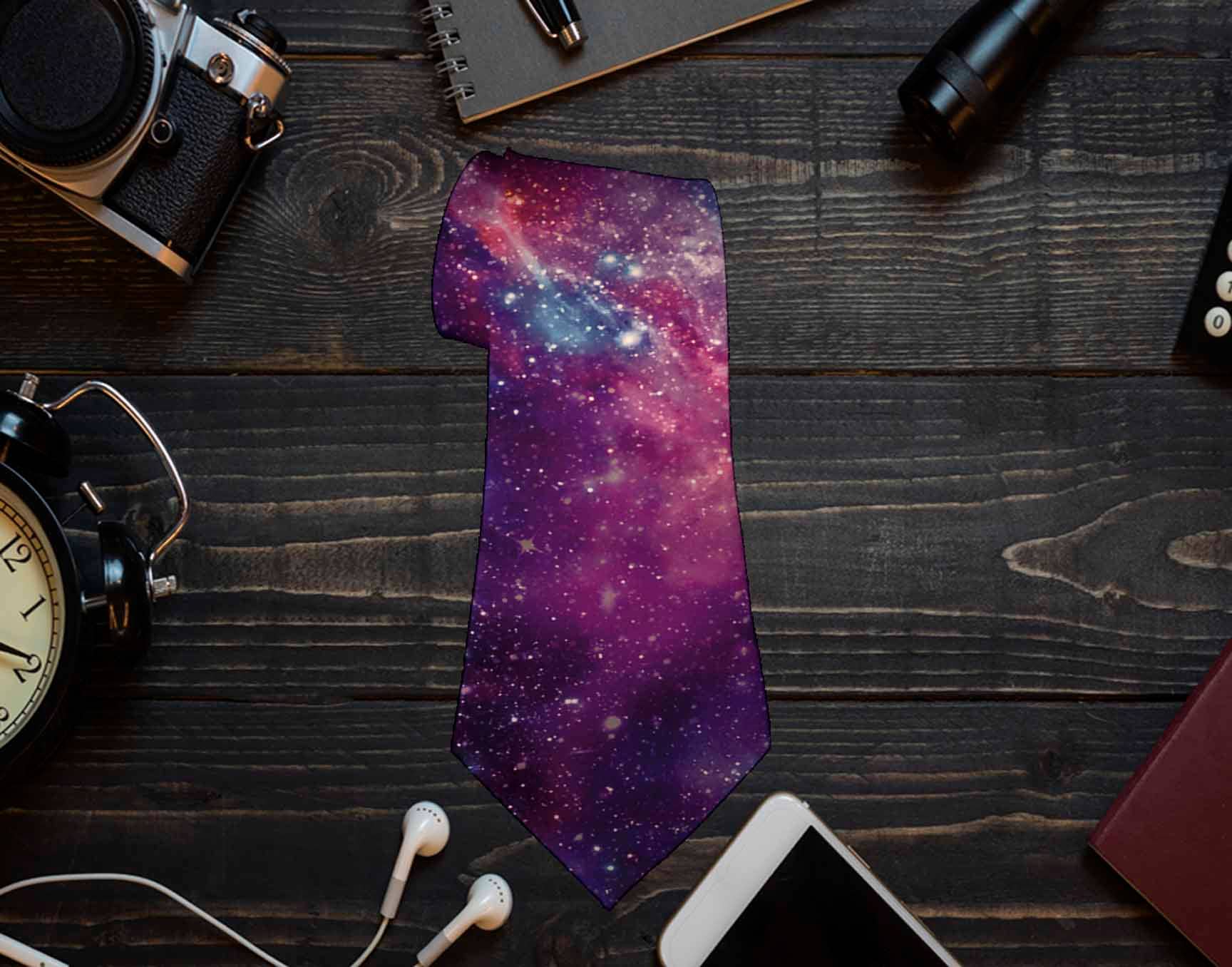 Galaxy_Custom Bedruckte Krawatte Galaxy_Custom Bedruckte Krawatte von CreatedbyMaMa