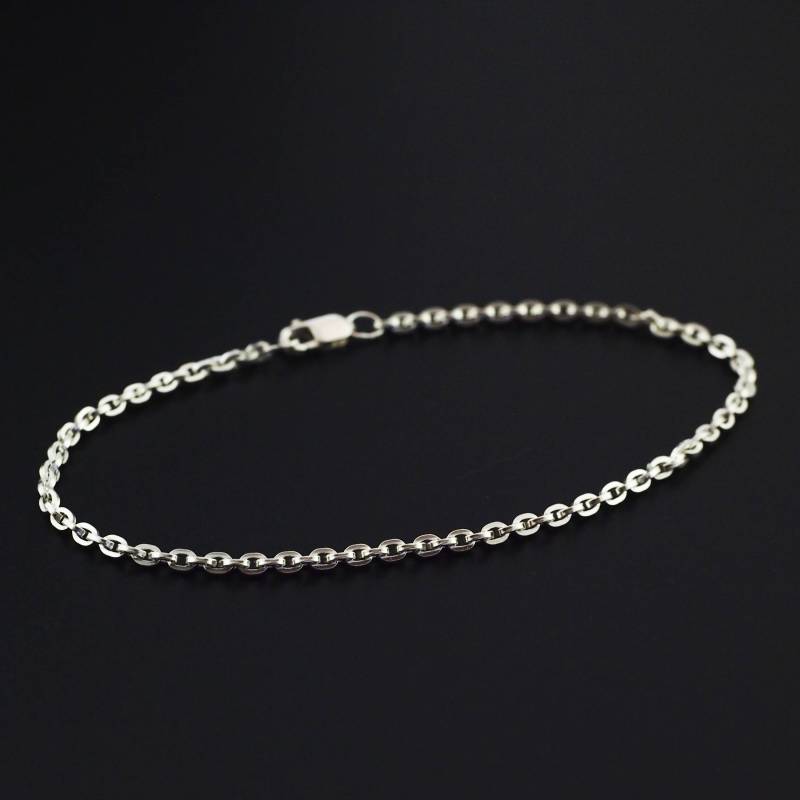 sterling Silber Armband - 2.2 Mm Drahtseilkette Sie Wählen Die Länge Fertig Oder Unfertig sterling Silber Armband - 2.2 Mm Drahtseilkette Sie Wählen Die Länge Fertig Oder Unfertig von CreatingUnkamen