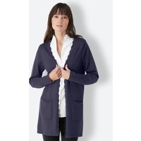 Witt Weiden Damen Merino-Seiden-Strickjacke marine von CREATION L PREMIUM