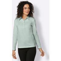 Witt Weiden Damen Pima-Baumwoll-Poloshirt kalkmint von CREATION L PREMIUM