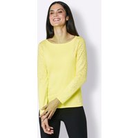 Witt Weiden Damen Viskose-Lyocell-Pullover zitrone von CREATION L PREMIUM