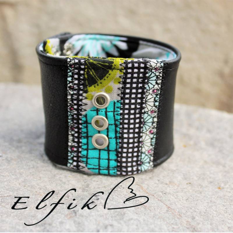 Armband Aus Recyceltem Leder Armband Aus Recyceltem Leder von CreationElfik