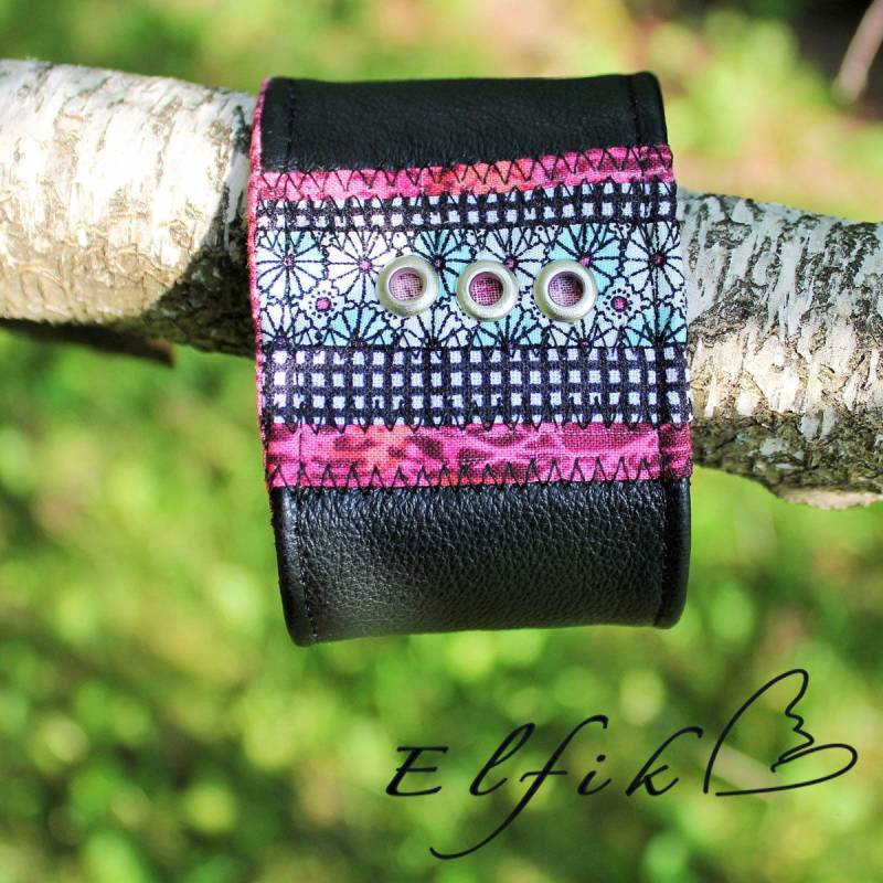 Armband Aus Recyceltem Leder Armband Aus Recyceltem Leder von CreationElfik