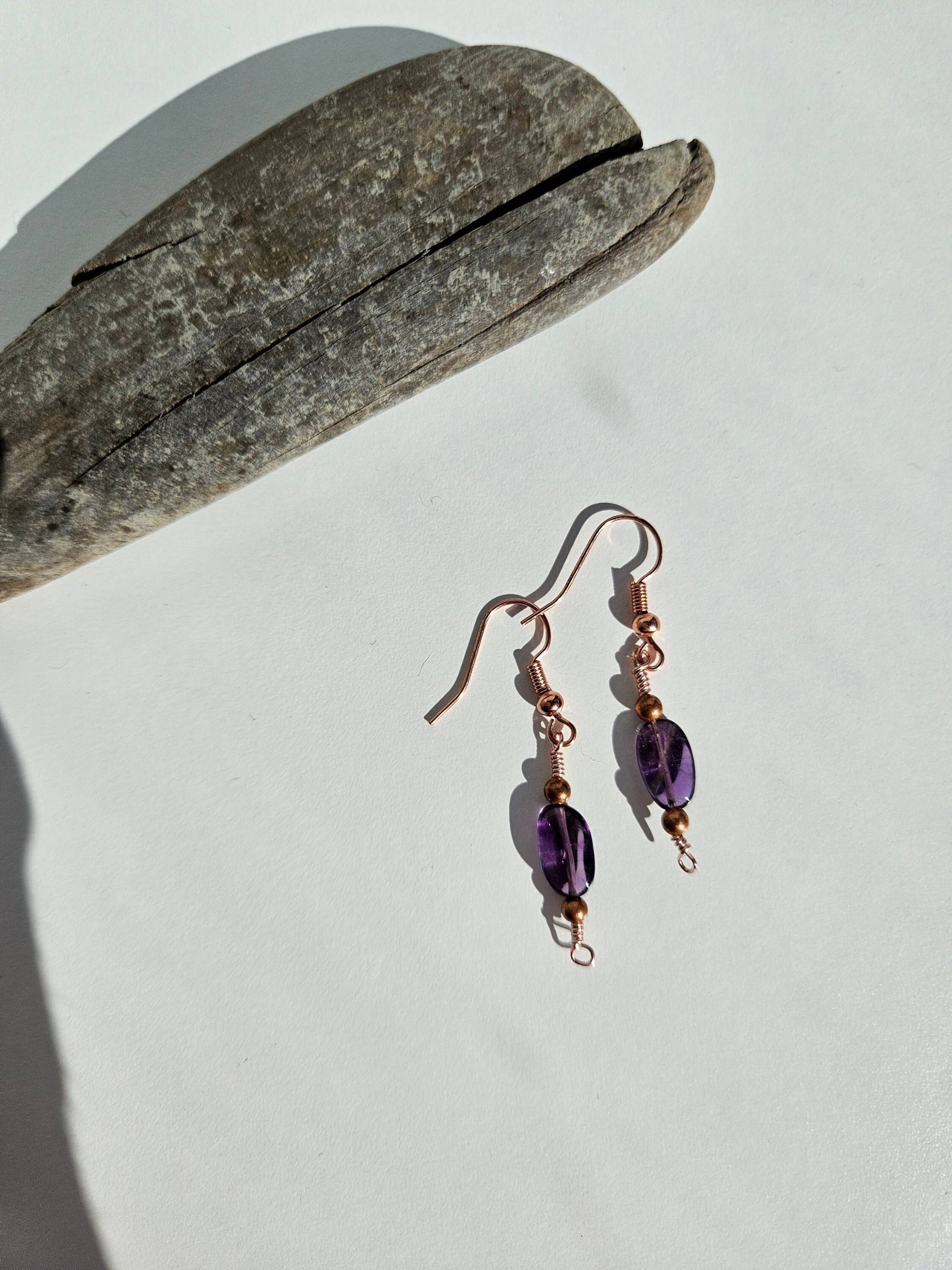 Amethyst Ohrringe Amethyst Ohrringe von CreationMoon46