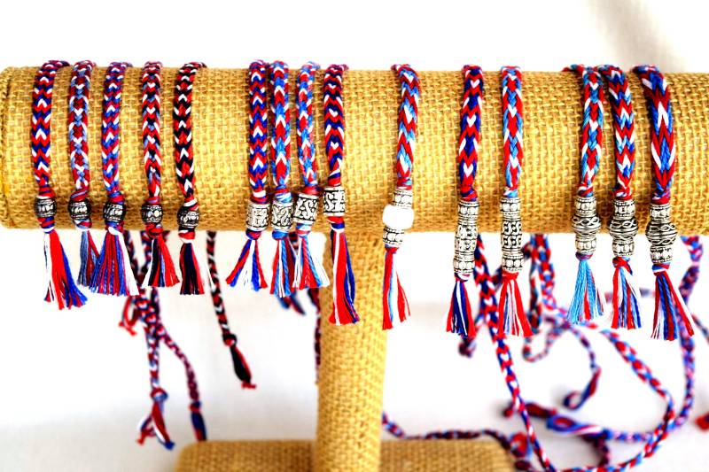 4Th Ofshirt Und July Schmücken Unisex Armbänder, Fußkettchen, Halsketten Oder Sets | Halskette Armband von CreationsByBronte